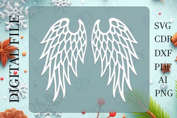 Download Angel Wings DIY Template #23 - Premium Resources