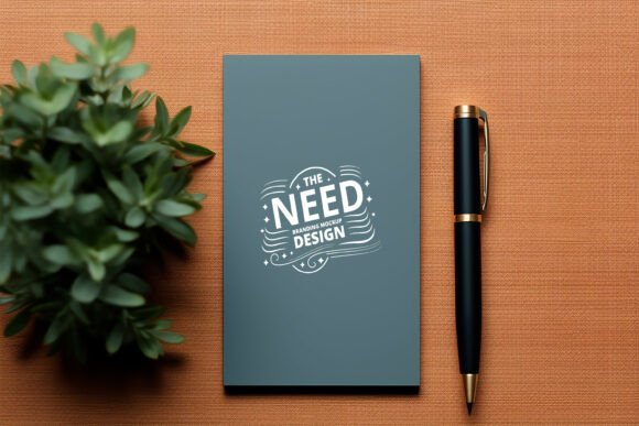 Download Elegant Notebook Branding Mockup - Elegant Collection