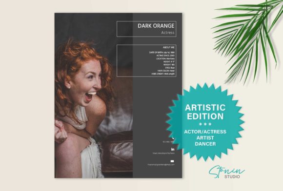 Download Artistic Resume Template for Creatives - Artistic Collection